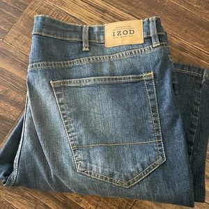 Izod blue jeans for men size 42x32